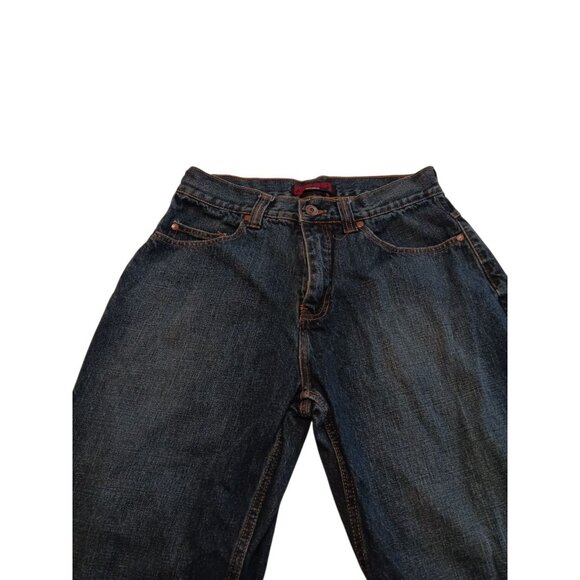 Mens Vtg 90s Easy Anchor Blue Baggy Skater Grunge Blue Denim Jeans 31 x 30 - Picture 7 of 11